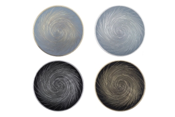 Picture of 371-001/002/003/004 Fireworks Placemat 15" (Blue/Black)