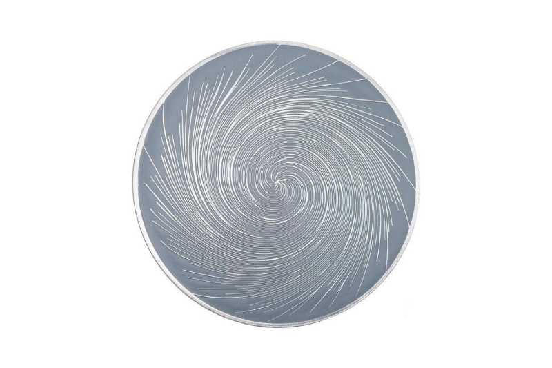 Picture of 371-002 Silver Fireworks Placemat 15" (Blue)