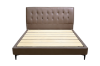 Picture of PALLADIO Genuine Leather Bed Frame in Queen/Eastern King Size