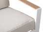 Picture of BONDI 6PC Aluminium Outdoor Lounge Sofa Set (White)