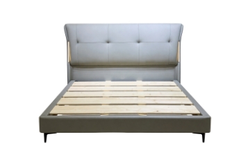 Picture of KIANA Air Leather Bed Frame with Integrated Touch LED Light in Queen/Eastern King Size