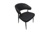Picture of LORENZA Air Leather  Dining Chair (Black) - 2 Chairs in 1 Carton