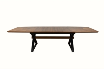 Picture of CAPITOL Walnut Veneer 71"-118" Adjustable & Extendable Dining Table