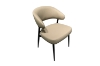 Picture of LORENZA Air Leather  Dining Chair (Light Brown)