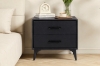 Picture of  NORDICA 2-Drawer Bedside Table (Dark)
