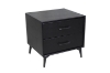 Picture of  NORDICA 2-Drawer Bedside Table (Dark)