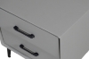 Picture of NORDICA 2-Drawer Bedside Table (Dark Grey)