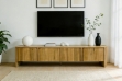 Picture of LINTON 82.5" 4-Door Australian Marri Hardwood TV Stand