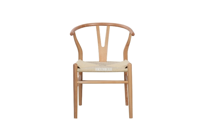 Picture of WISHBONE Solid Wood Y Replica Chair (Natural) - 21"×19.5"×31" 