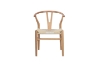 Picture of WISHBONE Solid Wood Y Replica Chair (Natural) 