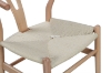 Picture of WISHBONE Solid Wood Y Replica Chair (Natural) - 21"×19.5"×31" 