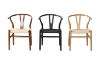 Picture of WISHBONE Solid Wood Y Replica Chair (Natural) - 21"×19.5"×31" 