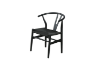 Picture of WISHBONE Solid Wood Y Replica Chair (Black)