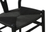 Picture of WISHBONE Solid Wood Y Replica Chair (Black) - 21"×19.5"×31" 