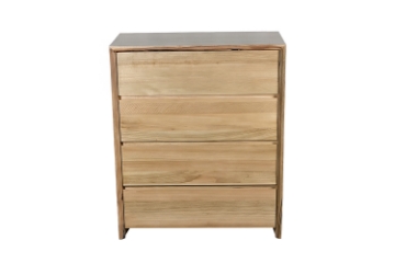 Picture of BRITTON 4-Drawer Australian Marri Hardwood Chest