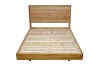 Picture of BRITTON Australian Marri Hardwood Floating Bed Frame - Eastern King Size
