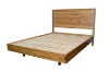 Picture of BRITTON Australian Marri Hardwood Floating Bed Frame - Queen Size