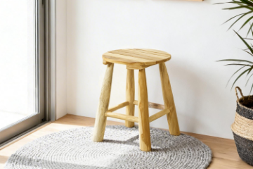 Picture of KOHLS Teak Wood Round Stool