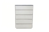 Picture of LINAS 5-Drawer Engineered Stone Top Tallboy