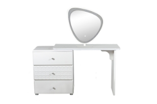 Picture of AURELIA 3-Drawer Extension Dressing Table with LED Mirror