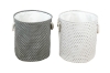 Picture of 390-007/008 Round Storage Basket (Grey/Light Grey)