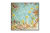 Picture of 389-005 Hand Oil Painting Canvas Wall Art with Black Frame(39.5"x39.5") - Abstract Color