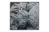 Picture of 389-006 Hand Oil Painting Canvas Wall Art with Black Frame(39.5"×39.5")