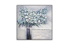 Picture of 389-007 Hand Oil Painting Canvas Wall Art with Black Frame(31.5"x31.5") - Bouquet