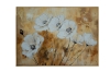 Picture of 357-001 Decorative Wall Art with Golden Frame (31.5"×23.5") - White Flower 
