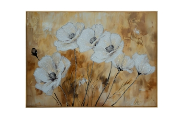 Picture of 357-001 Decorative Wall Art with Golden Frame (31.5"×23.5")