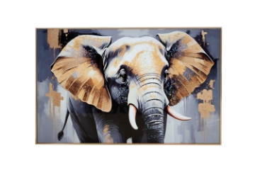 Picture of 357-009 Decorative Wall Art with Golden Frame (35.5"x23.5")