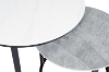 Picture of RADIUS Sintered Stone Table Top Nesting Coffee Table (Off White&Grey)