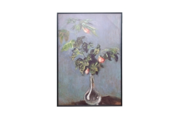 Picture of 367-011 Hand-Finished Canvas Decorative Wall Art (31.5"×47") - Flowers in a Vase (1882) by Claude Monet