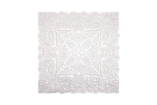 Picture of 371-025 European-Style Placemat in Silver