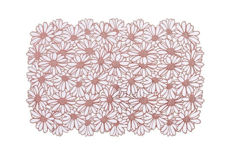 Picture of 371-026 Chrysanthemum Placemat in Pink