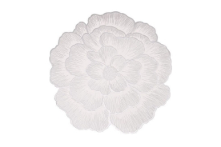 Picture of 371-031 Rose Placemat in Silver