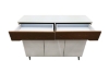 Picture of JAMIE 39.5" 3-Door 2-Drawer Shoe Cabinet