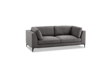 Picture of [FLOOR MODEL CLEARANCE] AMELIE 3 Seater Fabric Sofa (Dark Grey)