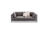 Picture of [FLOOR MODEL CLEARANCE] AMELIE 3 Seater Fabric Sofa (Dark Grey)