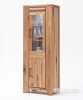 Picture of [FLOOR MODEL CLEARANCE] CARDIFF Tall & Narrow Display Cabinet *Solid European Oak & Made in Europe
