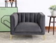Picture of [FLOOR MODEL CLEARANCE] FALCON 1 Seater Sofa (Grey) 