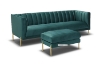 Picture of [FLOOR MODEL CLEARANCE] FALCON 1 Seater Sofa (Green) 