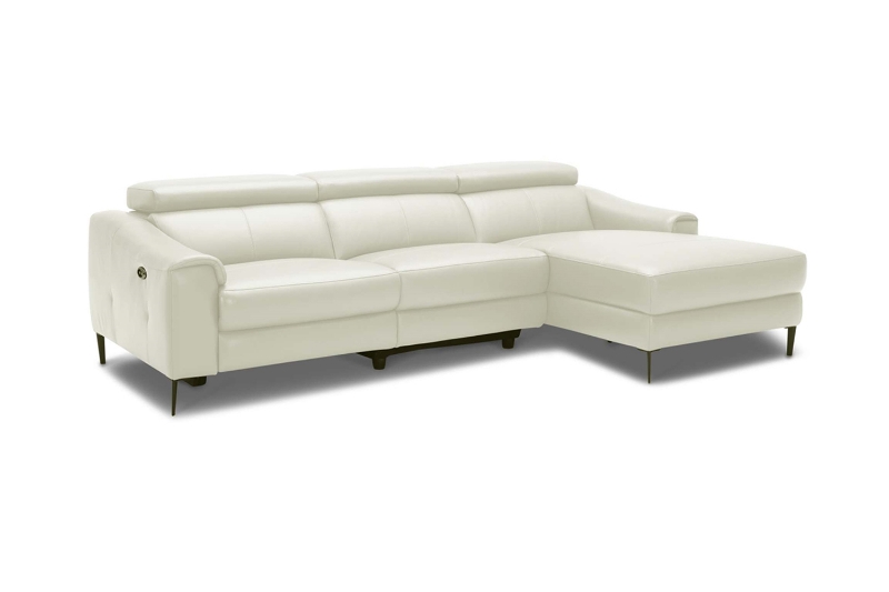 Picture of [FLOOR MODEL CLEARANCE]EDICOTT Power Motion Sectional Sofa (100% Genuine Leather) - Facing Right