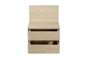 Picture of YUKI 2-Drawer Bedside Table with Back Panel