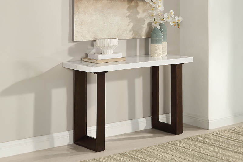 Picture of EDWYN Marble Top Console Table 