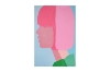 Picture of 368-001 Semi Hand Oil Painting Canvas Wall Art with Aluminum Alloy Frame (47"×71") - Punk Girl 