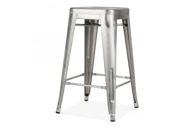 Picture of TOLIX Replica Bar Stool - (Silver) - 29.5"/75cm