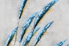 Picture of 389-002 Hand Oil Painting Canvas Wall Art (23.5"x35.5") - Blue Wheat Ear