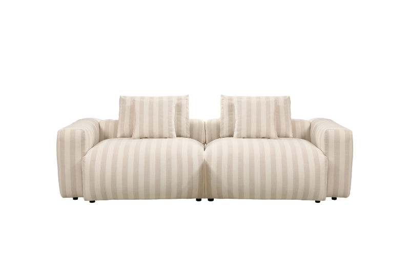 Picture of ROMINA Feather-Filled Modular Sectional Sofa Range - 2PC Combo Set (Armchairx2)