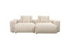 Picture of ROMINA Feather-Filled Modular Sectional Sofa Range - 2PC Combo Set (LAF Armchairx1 + Right Facing Chaisex1)